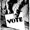 E-day (Election Day) vote